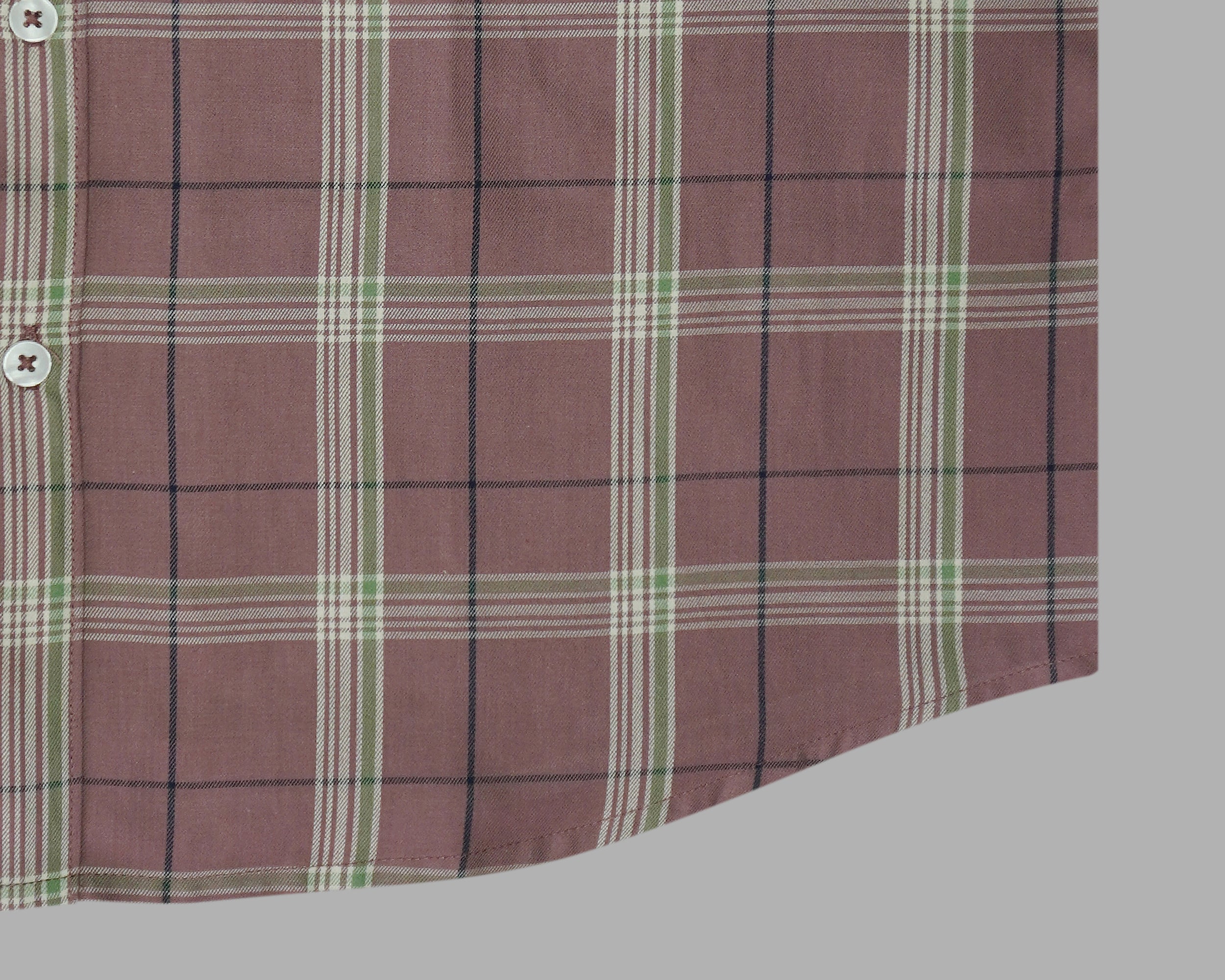 Men's 100% Cotton Checkered Half Sleeves Shirt (Multicolor)