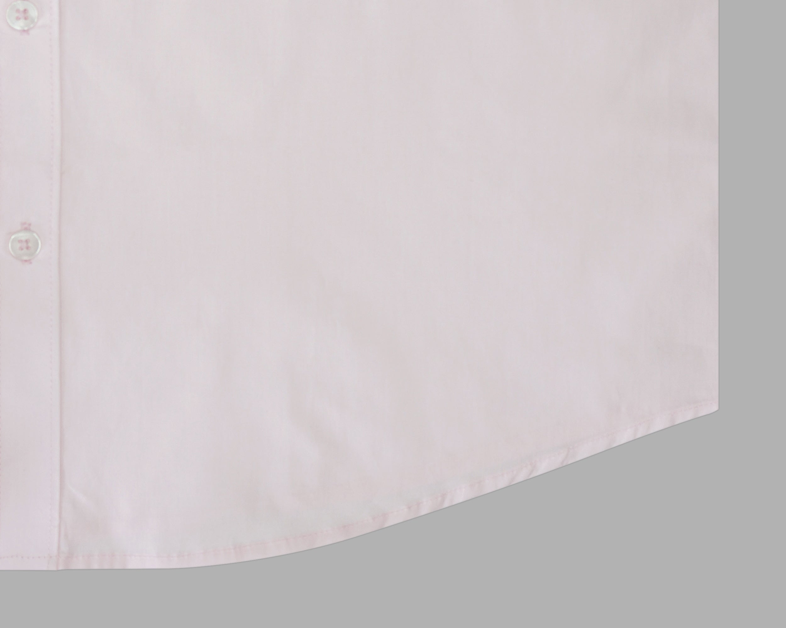 Men's 100% Cotton Plain Solid Half Sleeves Shirt (Peach)