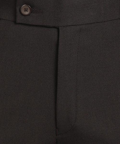 GHPC Polyester Lycra Plain Solid Streatchable Pant for Men (Brown)