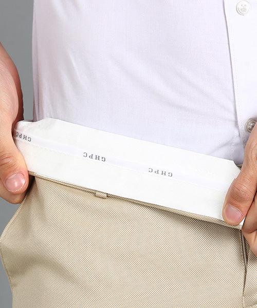 GHPC Polyester Pin Checks Pant for Men (Beige)