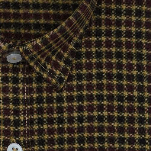Men's Winter Wear Cottswool Gun Club Checkered Full Sleeves Shirt (Multicolor)