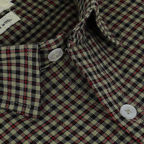Men's Winter Wear Cottswool Gun Club Checkered Full Sleeves Shirt (Multicolor)