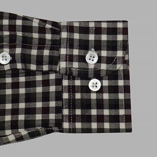 Men's Winter Wear Cottswool Plaid Checkered Full Sleeves Shirt (Multicolor)