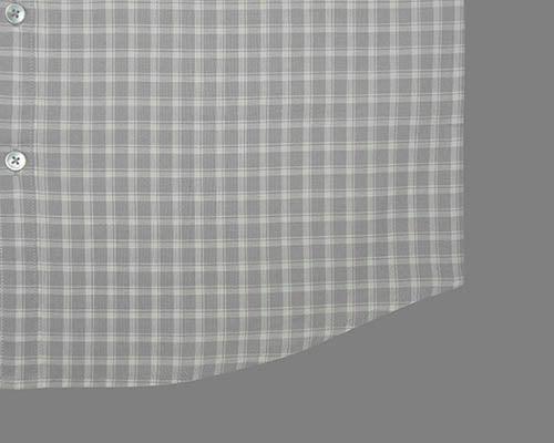 Men's 100% Cotton Windowpane Checkered Half Sleeves Shirt (Mauve)