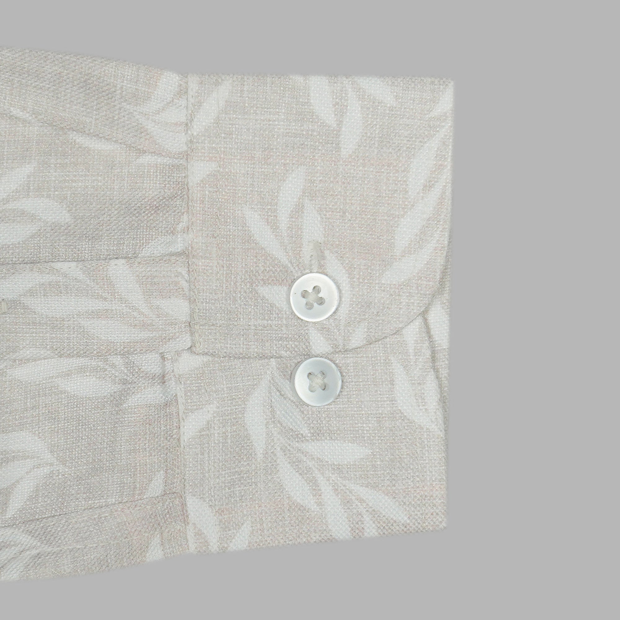 Men's 100% Cotton Printed Full Sleeves Shirts (Brown)