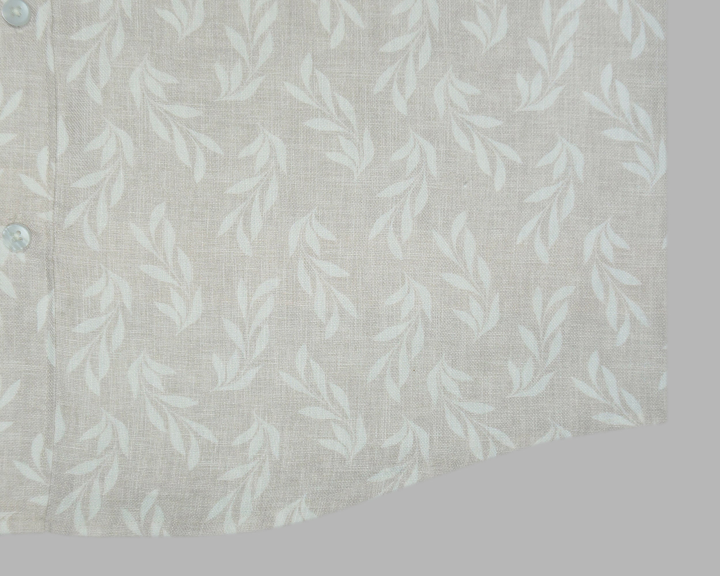 Men's 100% Cotton Printed Full Sleeves Shirts (Brown)