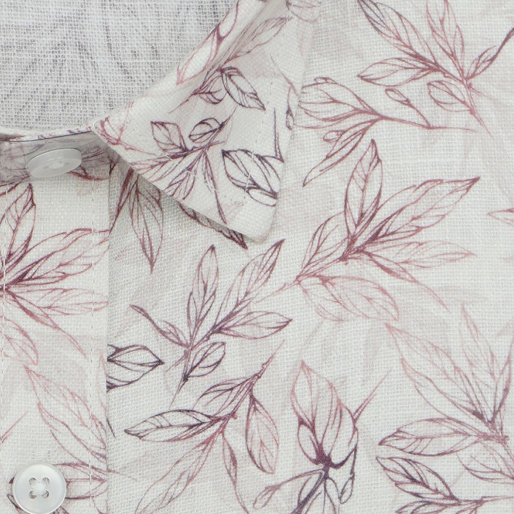 Men's 100% Cotton Printed Full Sleeves Shirts (Wine)