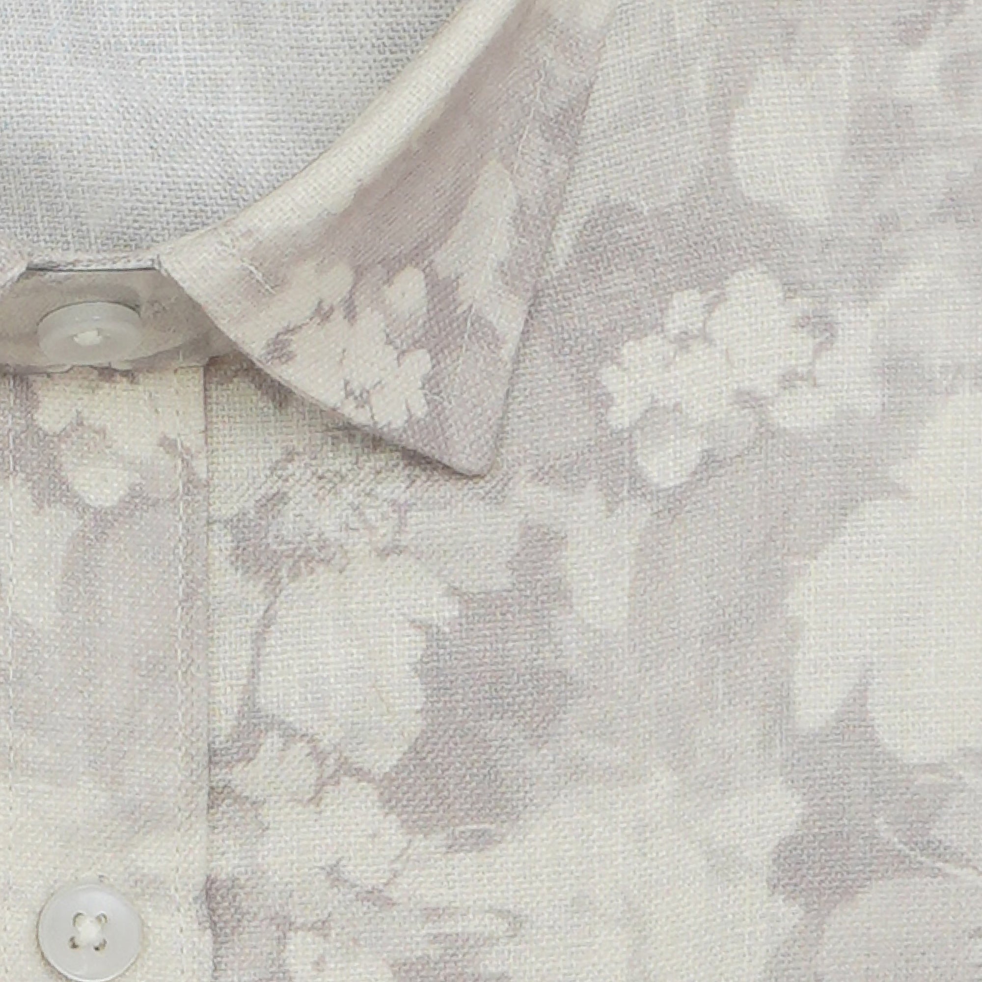 Men's 100% Cotton Printed Full Sleeves Shirts (Brown)