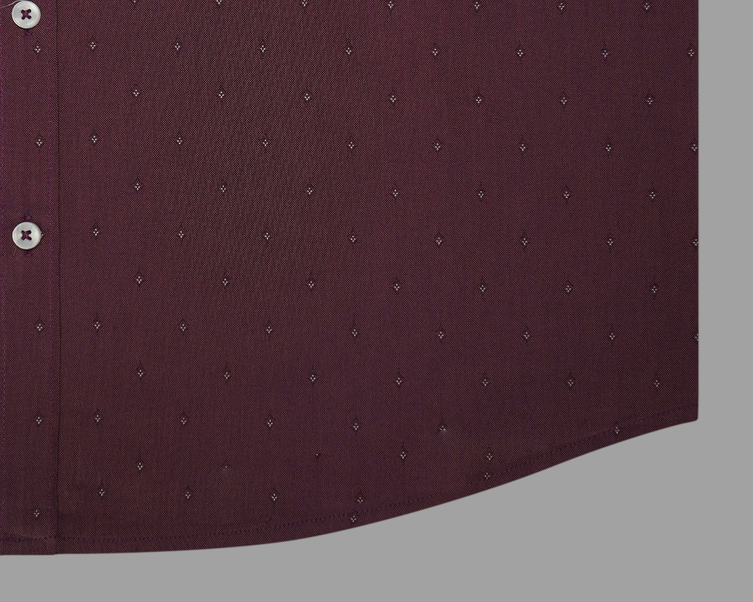 Men's 100% Cotton Printed Full Sleeves Shirts (Wine)