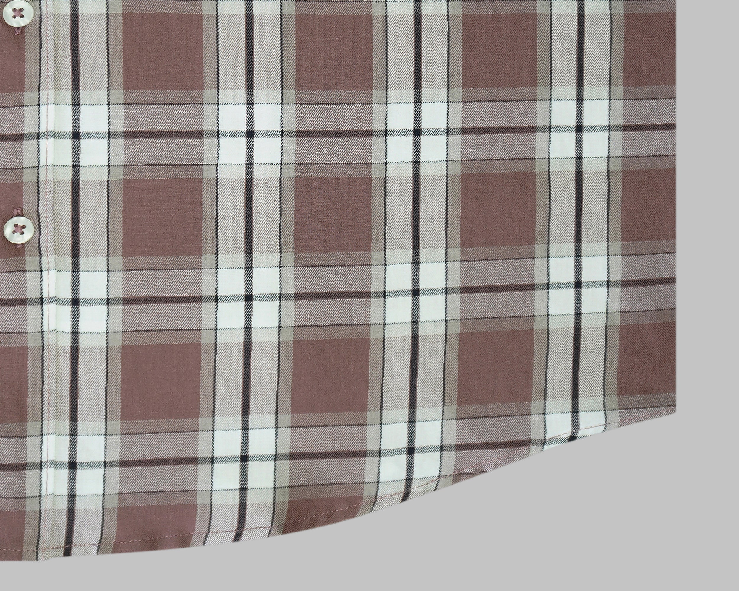 Men's 100% Cotton Checkered Half Sleeves Shirt (Multicolor)