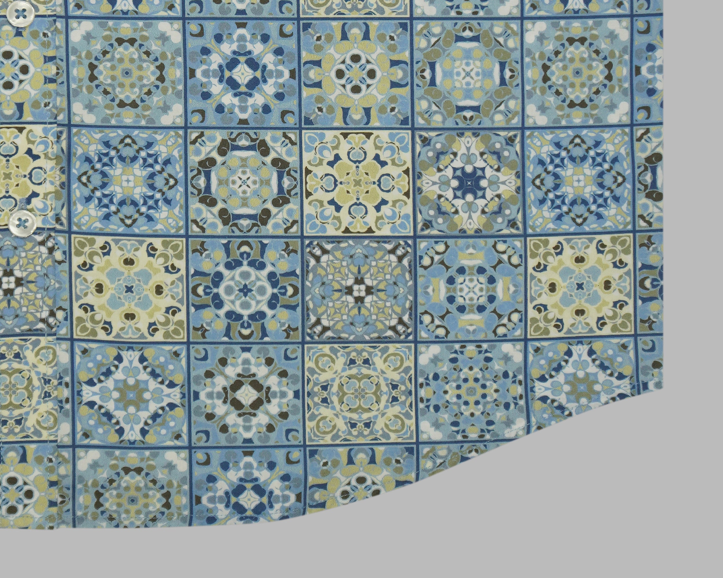 Men's 100% Cotton Printed Half Sleeves Shirt (Multicolor)