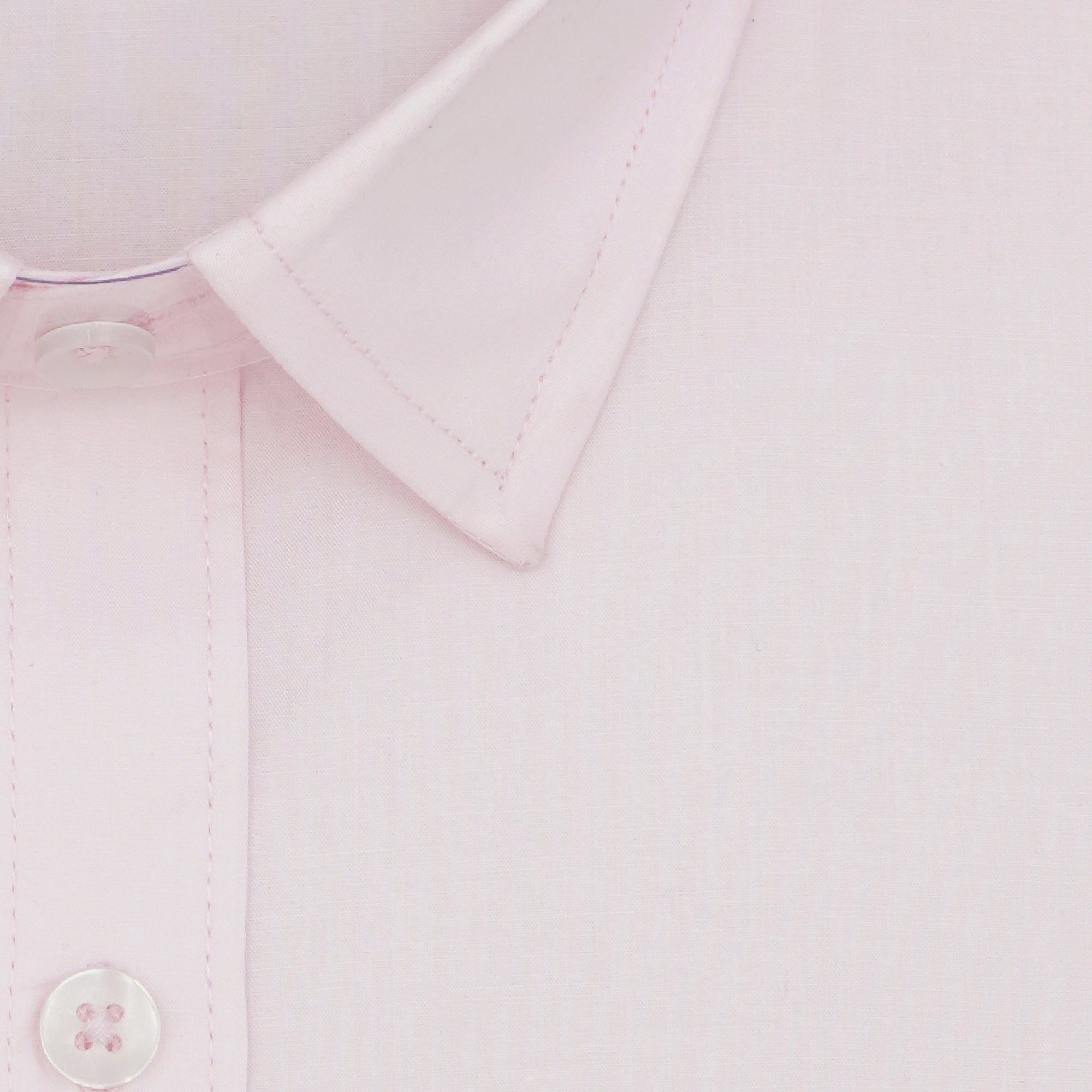 Men's 100% Cotton Plain Solid Half Sleeves Shirt (Peach)