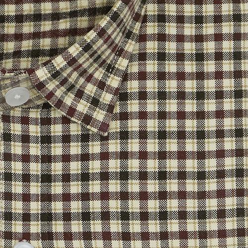 Men's Winter Wear Cottswool Gun Club Checkered Full Sleeves Shirt (Multicolor)