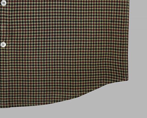 Men's Winter Wear Cottswool Gun Club Checkered Full Sleeves Shirt (Multicolor)