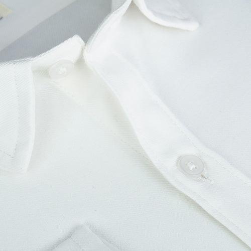 Men's Winter Wear Cottswool Plain Solid Full Sleeves Shirt (White)